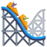 Emoji Montagne russe 🎢 image - WhatsApp style