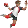 Man Playing Handball: Medium Skin Tone Emoji 🤾🏽‍♂️ image - Apple style