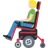 Man In Motorized Wheelchair: Medium-Light Skin Tone