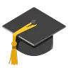 Emoji Cap de absolvire 🎓 image - Google Noto Color Animated style