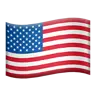 Flag: United States Emoji 🇺🇸 image - Apple style