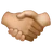 Handshake: Medium Skin Tone, Medium-Light Skin Tone