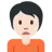 Person Frowning: Light Skin Tone
