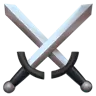 交差した刀 Emoji ⚔ image - Apple style