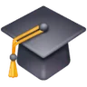Emoji Cap de absolvire 🎓 image - Samsung style