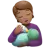 Person Feeding Baby: Medium Skin Tone