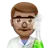 Man Scientist: Medium Skin Tone