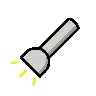 विद्युतीय टोर्च Emoji 🔦 image - OpenMoji style