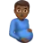Pregnant Man: Medium-Dark Skin Tone