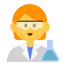 Scientist Emoji 🧑‍🔬 image - Tossface style