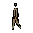Person Walking: Medium-Dark Skin Tone