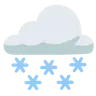 เมฆกับหิมะ Emoji 🌨 image - Google Noto Color style