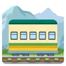 Emoji Ferrovia di montagna 🚞 image - Google Noto Color style