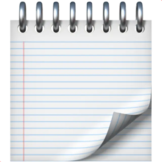 Blocco note a spirale