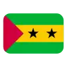 Flag: São Tomé & Príncipe Emoji 🇸🇹 image - Tossface style
