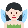 Woman Fairy: Light Skin Tone Emoji 🧚🏻‍♀️ image - Twitter / X (Twemoji) style