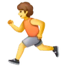 Person Running Emoji 🏃 image - Samsung style