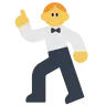 Emoji Dancing dell'uomo 🕺 image - Tossface style
