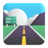 Emoji Autostrada 🛣 image - Microsoft 3D Fluent style