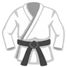 Emoji Uniforme di arti marziali 🥋 image - Google Noto Color style