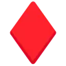 Schwarzer Diamantanzug Emoji ♦ image - Google Noto Color style