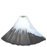ภูเขาฟูจิ Emoji 🗻 image - WhatsApp style