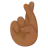 Crossed Fingers: Medium-Dark Skin Tone