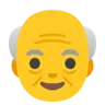 Emoji Uomo più vecchio 👴 image - Google Noto Color style