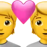 Emoji Coppia con cuore 💑 image - Apple style
