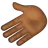 Leftwards Hand: Medium-Dark Skin Tone