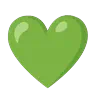 グリーンハート Emoji 💚 image - Google Noto Color Animated style