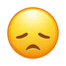 Visage déçu Emoji 😞 image - Telegram style