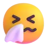 Sneezing Face Emoji 🤧 image - Microsoft 3D Fluent style