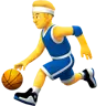 Man Bouncing Ball Emoji ⛹️‍♂️ image - Apple style