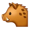 Domuz Emoji 🐗 image - Samsung style