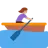 Woman Rowing Boat: Medium Skin Tone