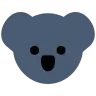 Emoji Koala 🐨 image - Tossface style