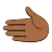 Leftwards Hand: Medium-Dark Skin Tone
