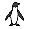 Emoji Pinguino 🐧 image - OpenMoji style