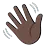 Waving Hand: Dark Skin Tone
