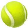 Tennis Emoji 🎾 image - Apple style