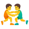 Men Wrestling Emoji 🤼‍♂️ image - Google Noto Color style