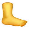 Emoji Piede 🦶 image - Samsung style