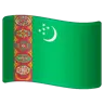 Flag: Turkmenistan Emoji 🇹🇲 image - WhatsApp style
