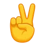 Emoji Mâna Victoriei ✌ image - Telegram style
