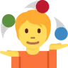 Emoji Giocoleria 🤹 image - Twitter / X (Twemoji) style