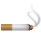 Cigarette Emoji 🚬 image - Facebook Meta style