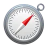 Kompass Emoji 🧭 image - Telegram style