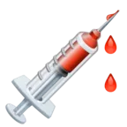 Emoji Siringa 💉 image - Facebook Meta style
