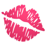 Kiss Mark Emoji 💋 image - WhatsApp style